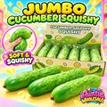 Jumbo cucumber squishy 12-piece wholesale display