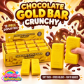 Chocolate gold bar crunchy squishy 12-piece display box