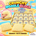 Crunchy noodle block squishy 12-piece wholesale display